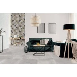 Homeshop Dado Ceramica Contemporar Y Light Grey Sokkelkant - 7x60 Flise