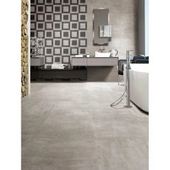 Homeshop Emil 803b8r Cemento Nat. Rett 80x80x0,8cm - Gulvflise