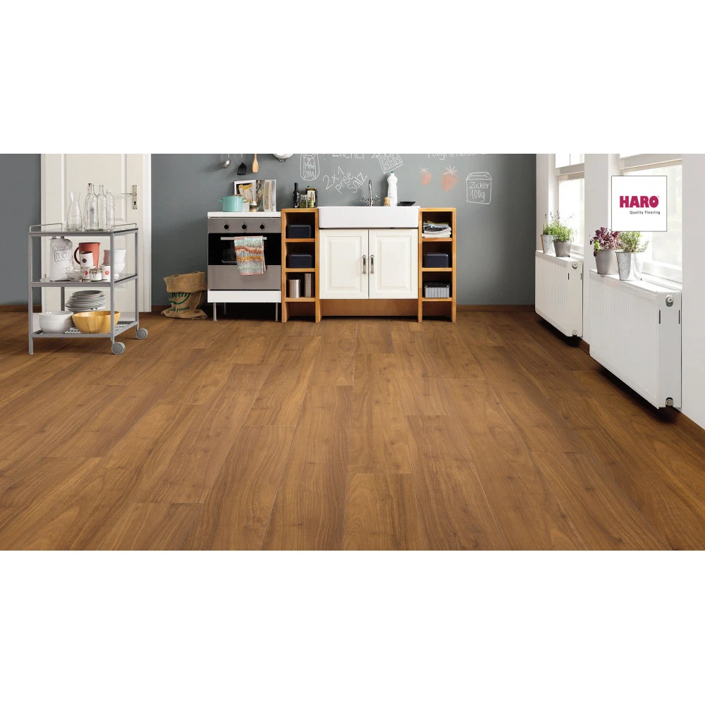 HARO Laminatgulv Tritty 100 Gran Via V4 Afrormosia - 526934 4 HARO Laminatgulv Tritty 100 Gran Via V4 Afrormosia - 526934 - Billede 2