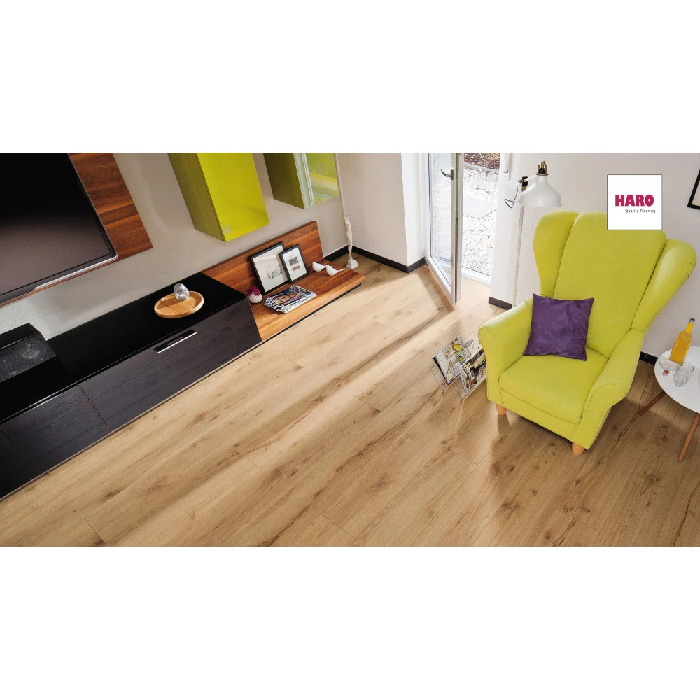 HARO Laminatgulv Tritty 100 Gran Via V4 Silent CT Alpineg Natur - 527433 4 HARO Laminatgulv Tritty 100 Gran Via V4 Silent CT Alpineg Natur - 527433 - Billede 2