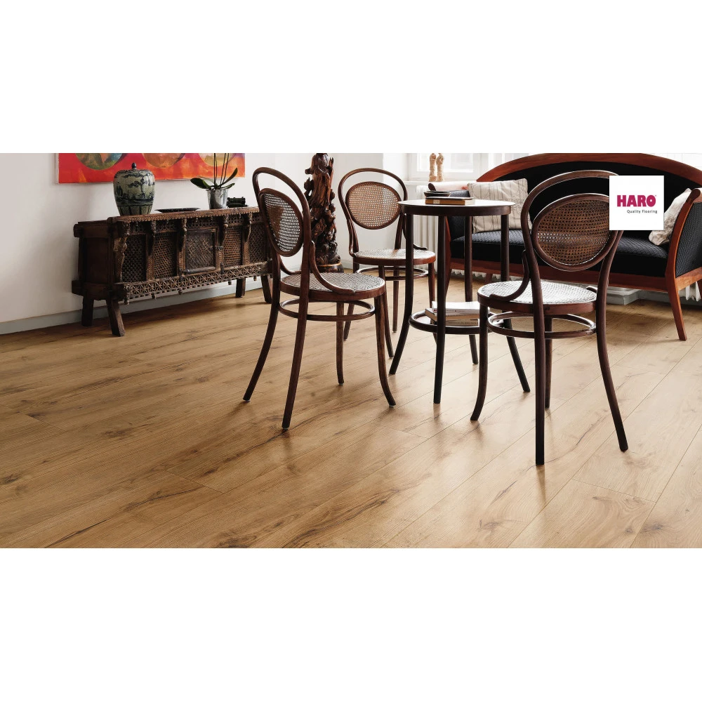 HARO Laminatgulv Tritty 100 Gran Via V4 Silent CT Alpineg Natur - 527433 6 HARO Laminatgulv Tritty 100 Gran Via V4 Silent CT Alpineg Natur - 527433 - Billede 4