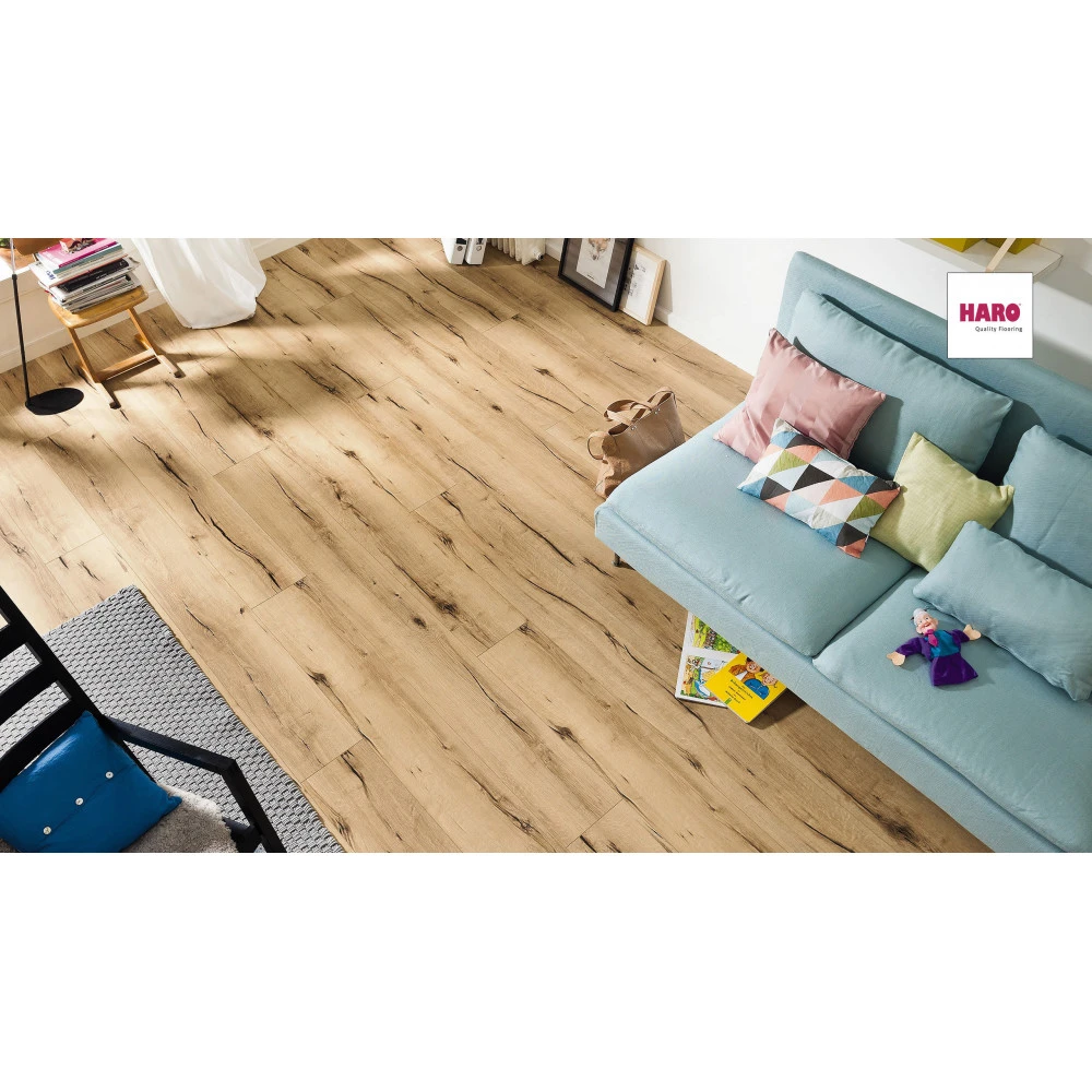 HARO Laminatgulv Tritty 100 Gran Via V4 Silent Pro Eg Italia Creme - 531293 5 HARO Laminatgulv Tritty 100 Gran Via V4 Silent Pro Eg Italia Creme - 531293 - Billede 3