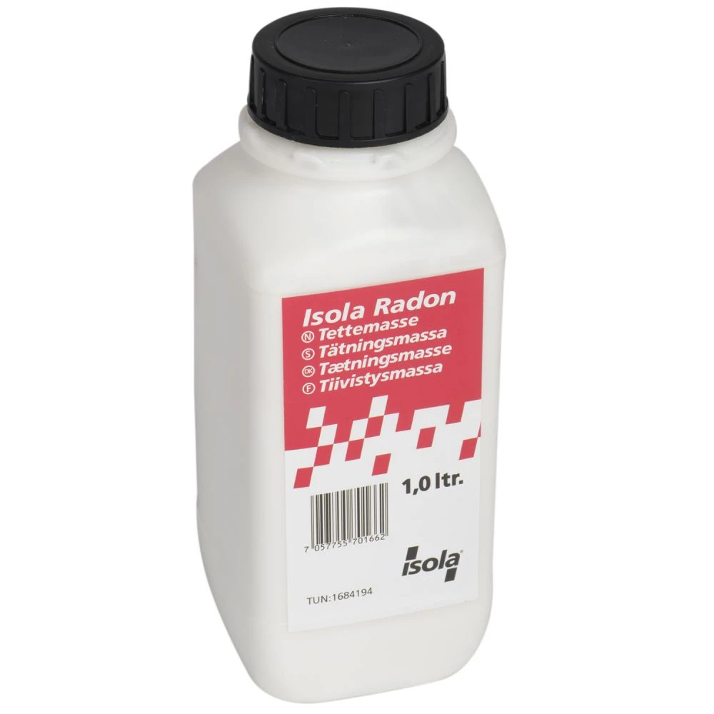 Isola Radon Tættemasse 1lt 3 Isola Radon Tættemasse 1lt