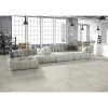 Homeshop Kaleido Concrete White Sokkelkant - 7,5x60 Flise
