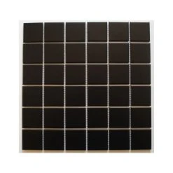 Homeshop Mosaik Sort Mat 48x48 Mm -Moland.dk Butik mosaik sort mat 48x48 mm 3