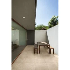 Homeshop New Scout Beige Rektangulær Udendørs - 60x60 Flise -Moland.dk Butik new scout beige rektangulaer udendrs 60x60 flise 1