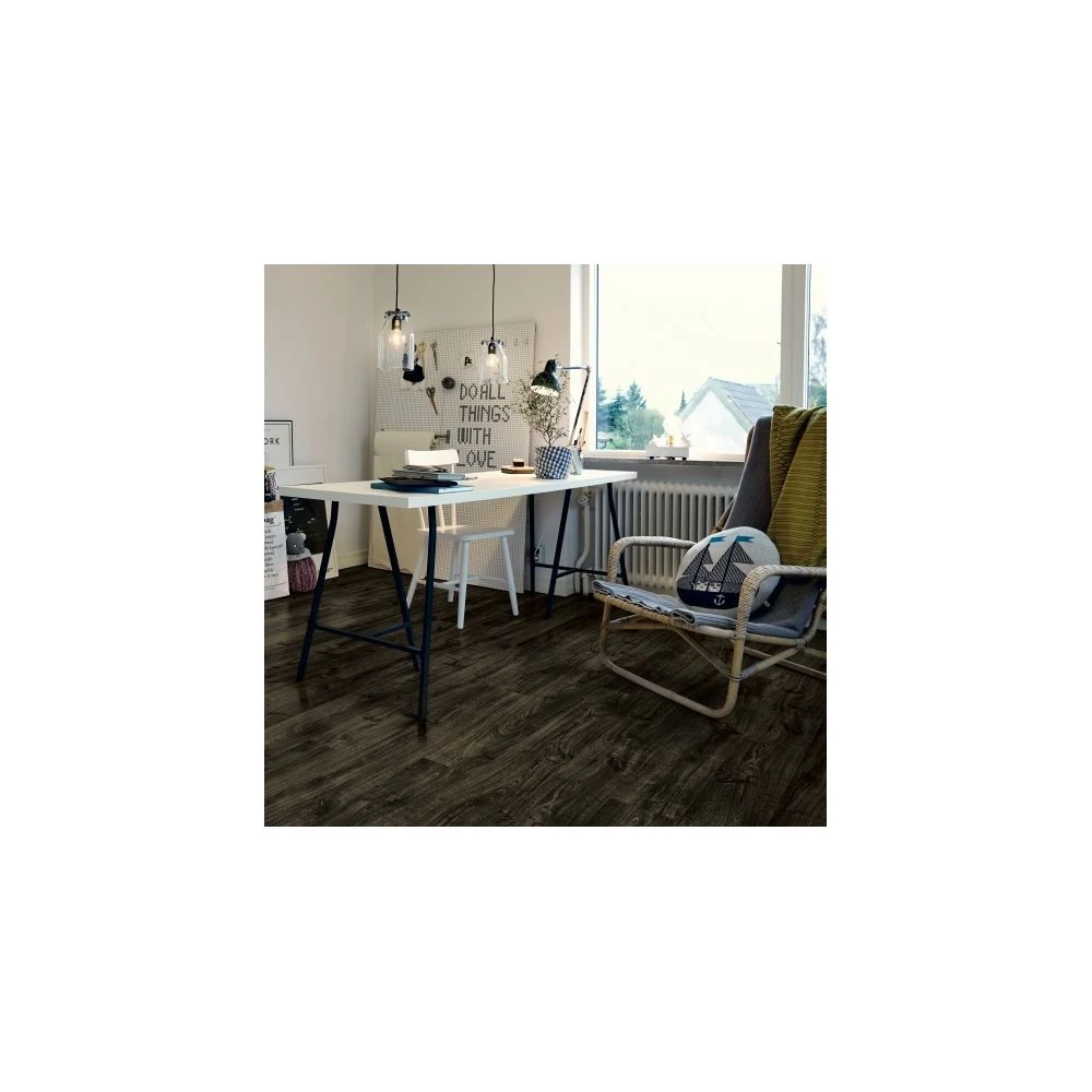 Pergo Modern Plank Premium Click Black City Oak Vinylgulv V2131-40091 4 Pergo Modern Plank Premium Click Black City Oak Vinylgulv V2131-40091 - Billede 2